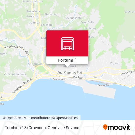 Mappa Turchino 13/Cravasco
