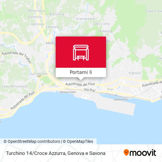 Mappa Turchino 14/Croce Azzurra