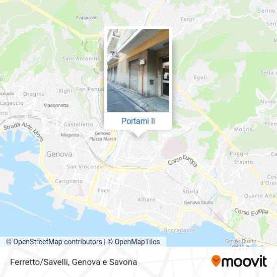 Mappa Ferretto/Savelli