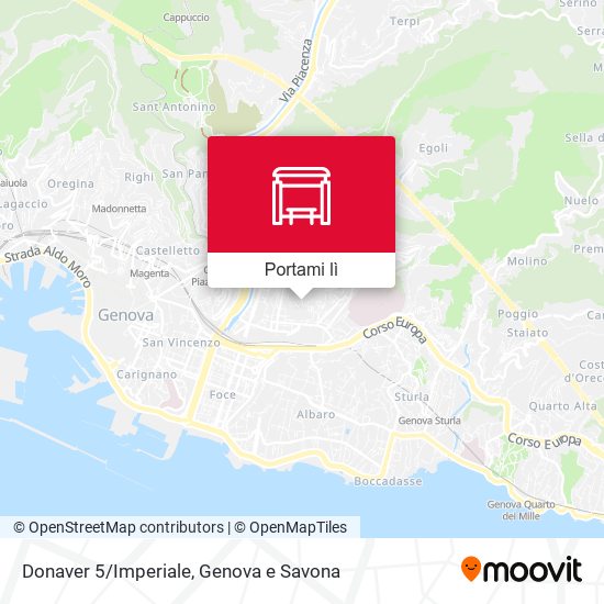 Mappa Donaver 5/Imperiale