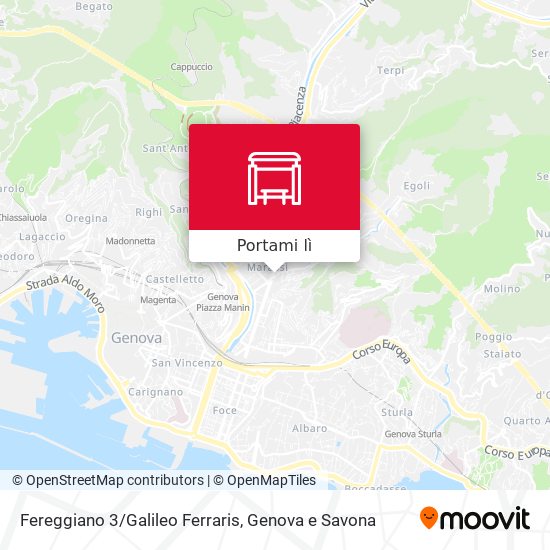 Mappa Fereggiano 3/Galileo Ferraris