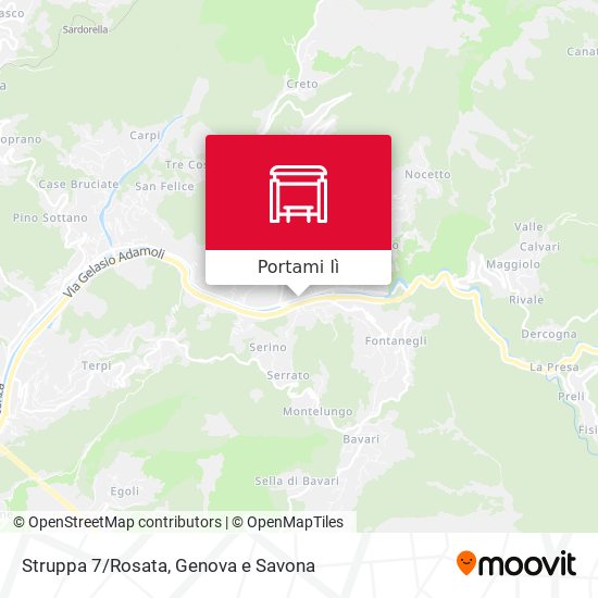 Mappa Struppa 7/Rosata