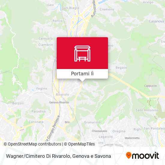 Mappa Wagner/Cimitero Di Rivarolo