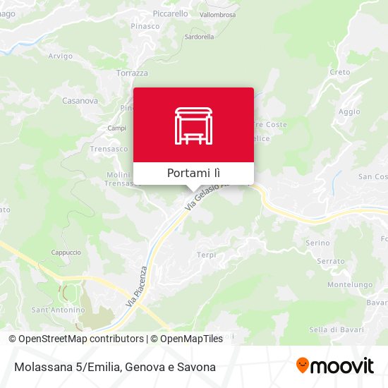 Mappa Molassana 5/Emilia