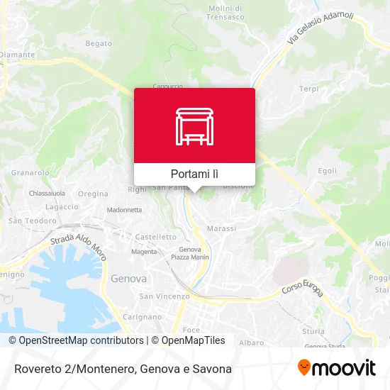 Mappa Rovereto 2/Montenero