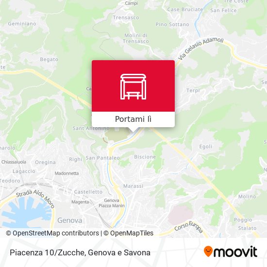 Mappa Piacenza 10/Zucche