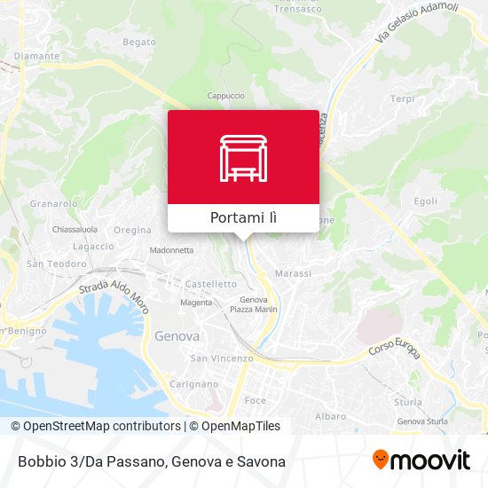 Mappa Bobbio 3/Da Passano