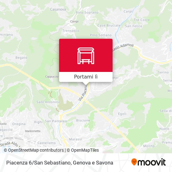 Mappa Piacenza 6/San Sebastiano