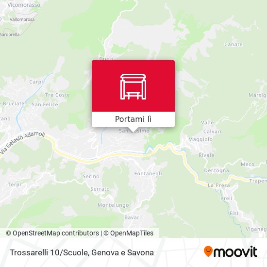 Mappa Trossarelli 10/Scuole
