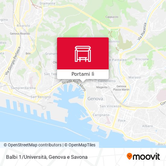 Mappa Balbi 1/Università