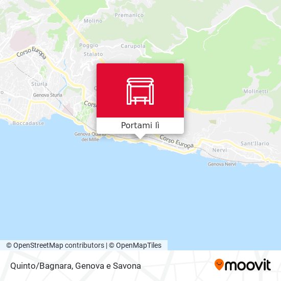 Mappa Quinto/Bagnara