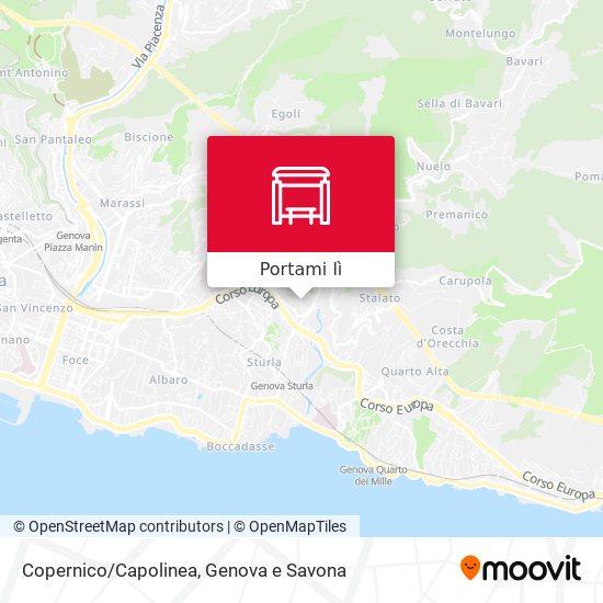 Mappa Copernico/Capolinea