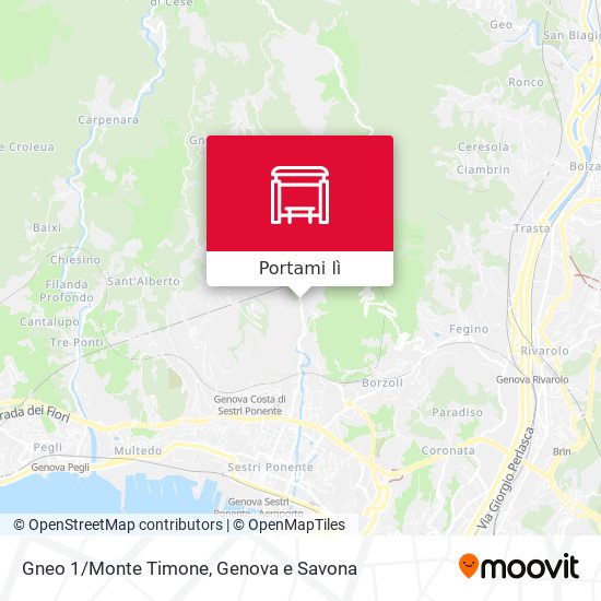 Mappa Gneo 1/Monte Timone