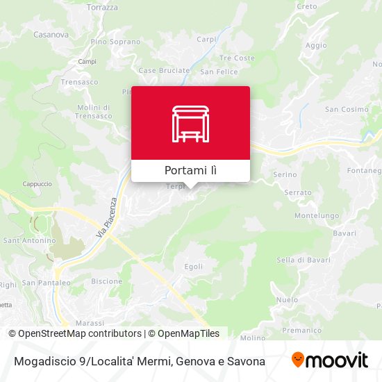 Mappa Mogadiscio 9/Localita' Mermi