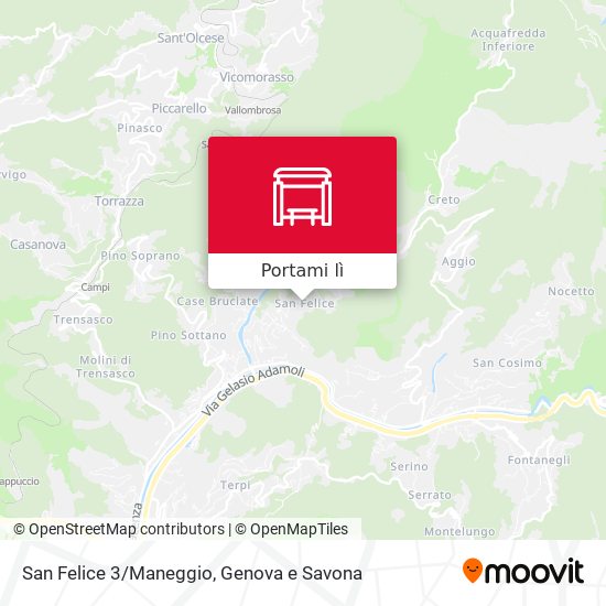 Mappa San Felice 3/Maneggio