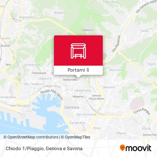 Mappa Chiodo 1/Piaggio