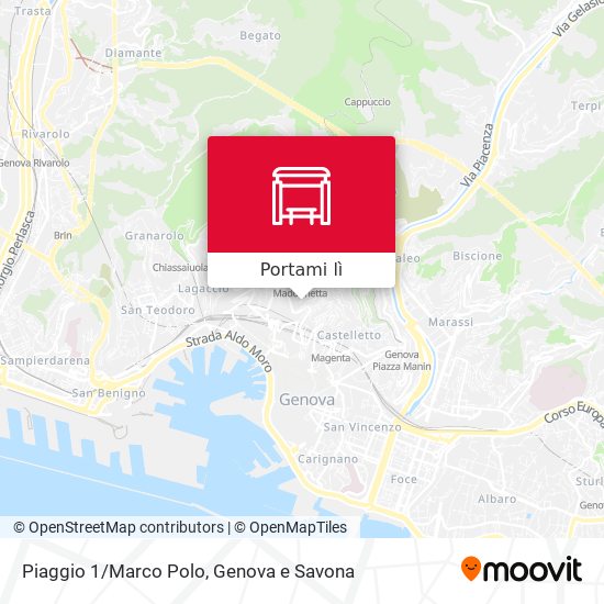Mappa Piaggio 1/Marco Polo