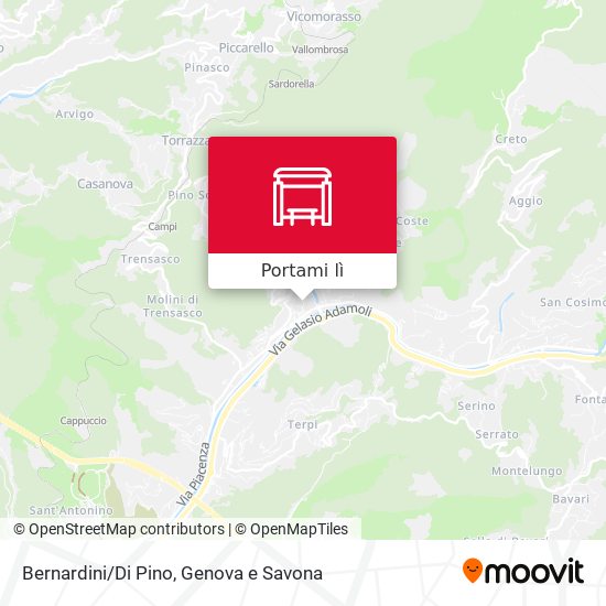 Mappa Bernardini/Di Pino