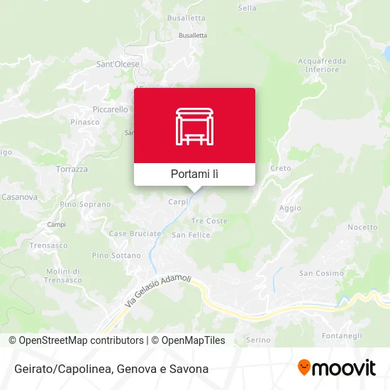 Mappa Geirato/Capolinea