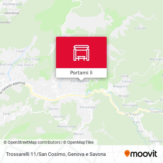 Mappa Trossarelli 11/San Cosimo