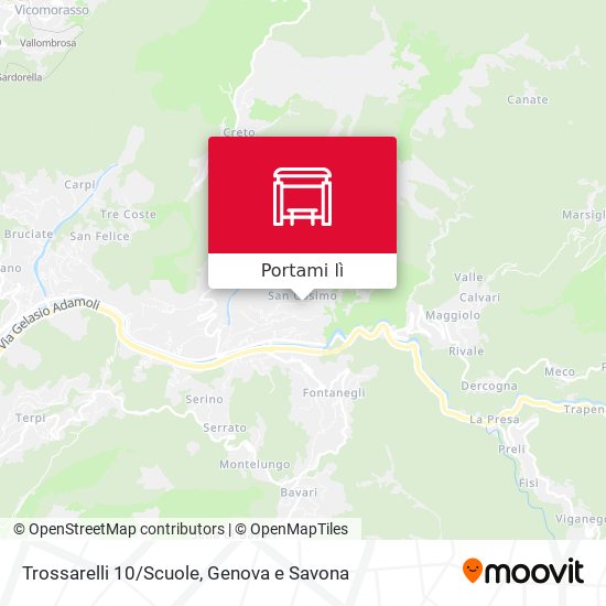 Mappa Trossarelli 10/Scuole