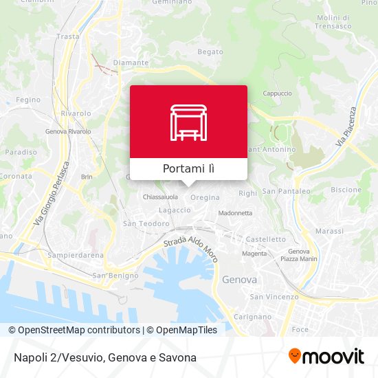 Mappa Napoli 2/Vesuvio