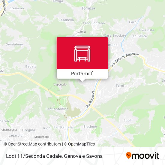 Mappa Lodi 11/Seconda Cadale
