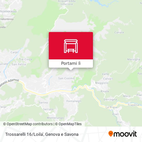 Mappa Trossarelli 16/Loila'