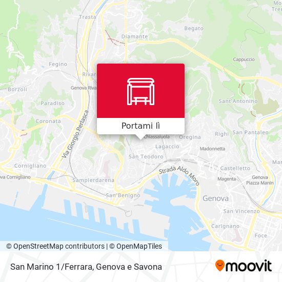 Mappa San Marino 1/Ferrara