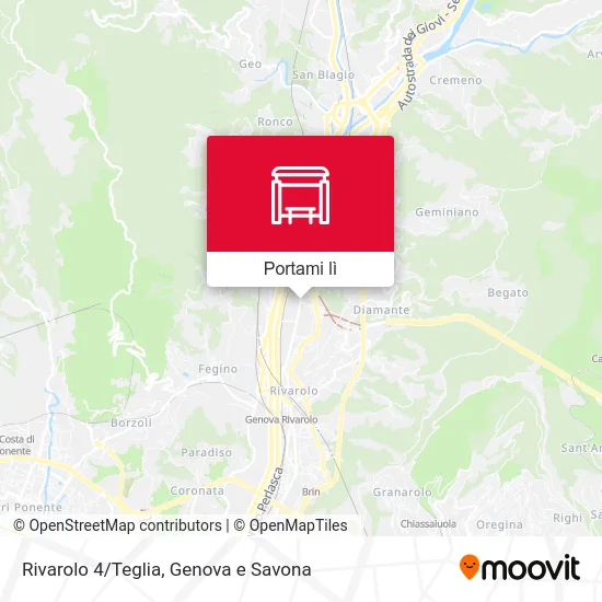Mappa Rivarolo 4/Teglia