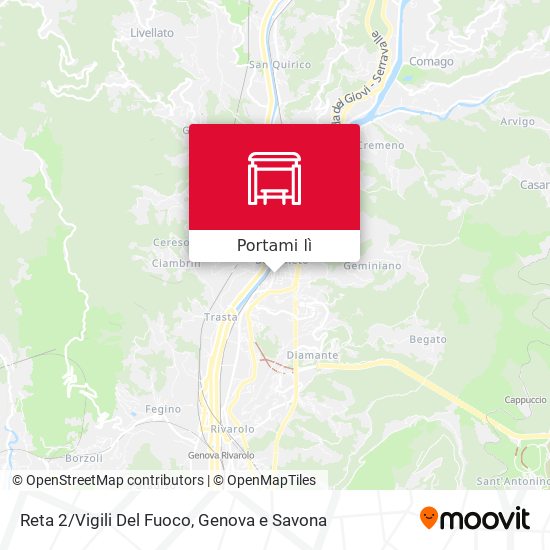 Mappa Reta 2/Vigili Del Fuoco