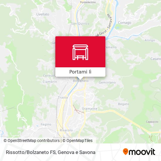 Mappa Rissotto/Bolzaneto FS