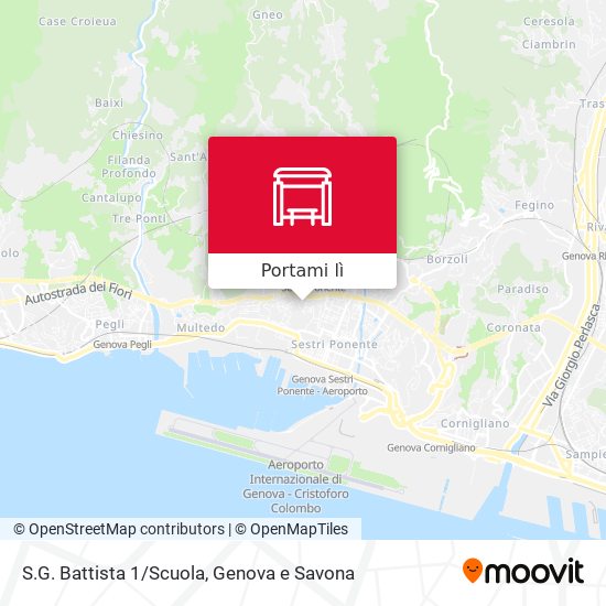 Mappa S.G. Battista 1/Scuola