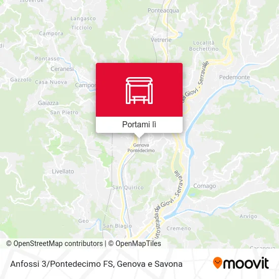 Mappa Anfossi 3/Pontedecimo FS