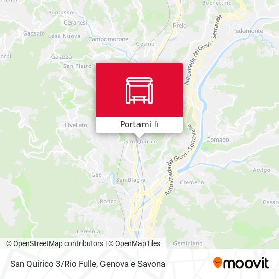 Mappa San Quirico 3/Rio Fulle