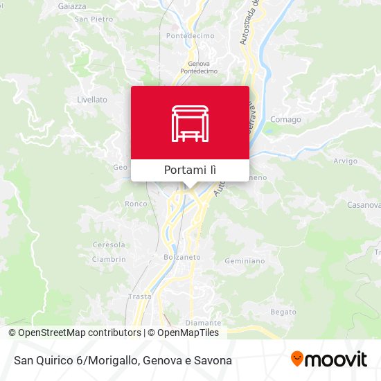 Mappa San Quirico 6/Morigallo