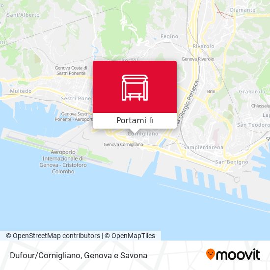 Mappa Dufour/Cornigliano