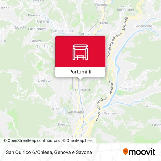 Mappa San Quirico 6/Chiesa