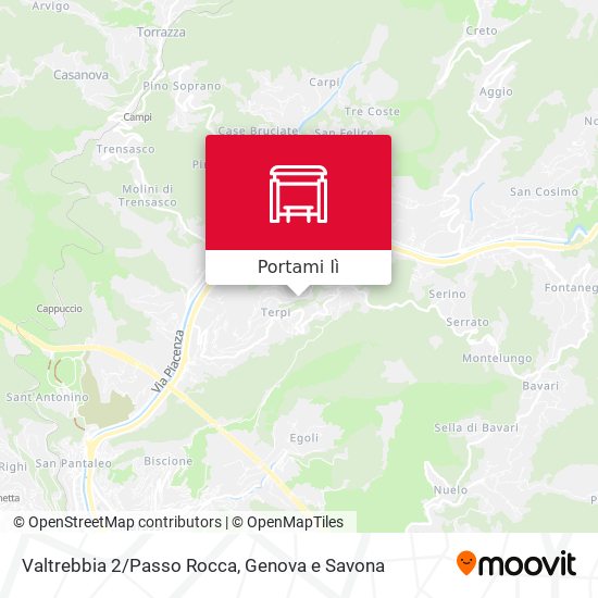 Mappa Valtrebbia 2/Passo Rocca