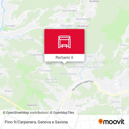 Mappa Pino 9/Carpenera