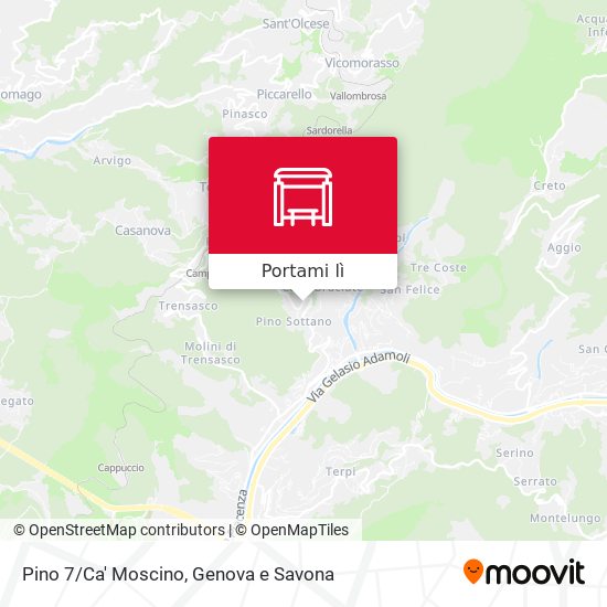 Mappa Pino 7/Ca' Moscino