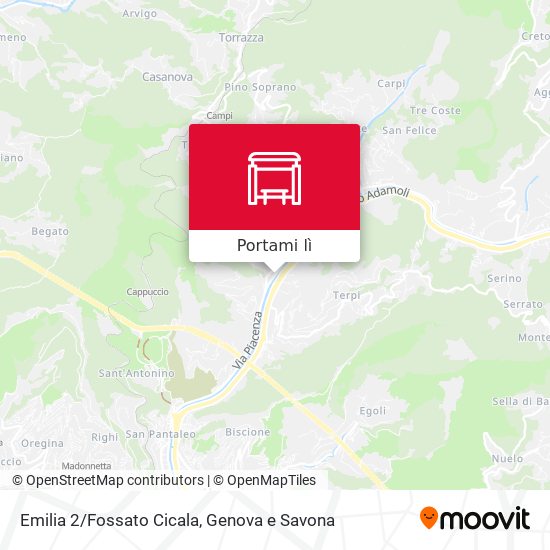 Mappa Emilia 2/Fossato Cicala