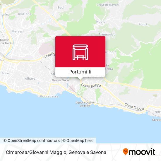 Mappa Cimarosa/Giovanni Maggio