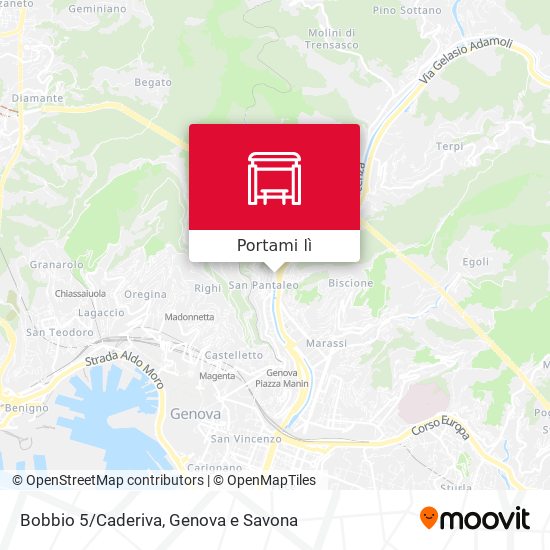 Mappa Bobbio 5/Caderiva