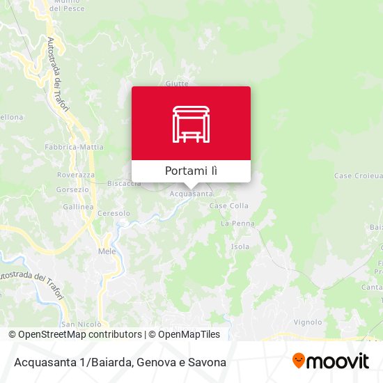 Mappa Acquasanta 1/Baiarda