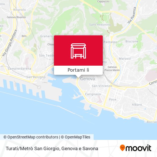 Mappa Turati/Metrò San Giorgio