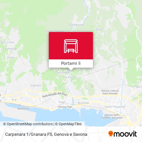 Mappa Carpenara 1/Granara FS