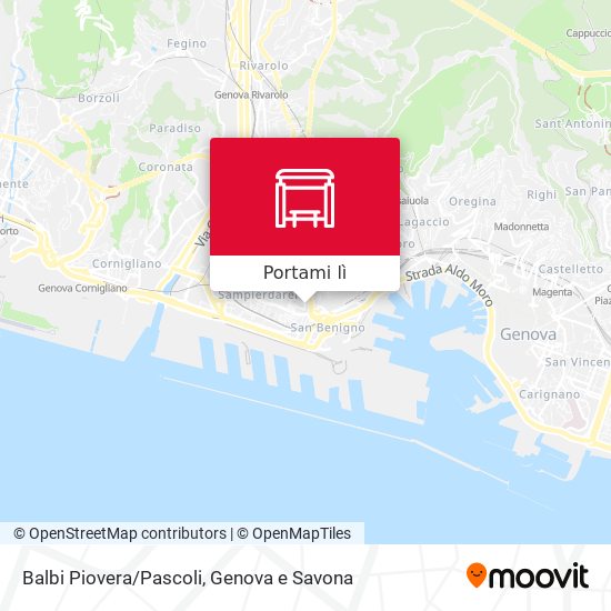 Mappa Balbi Piovera/Pascoli