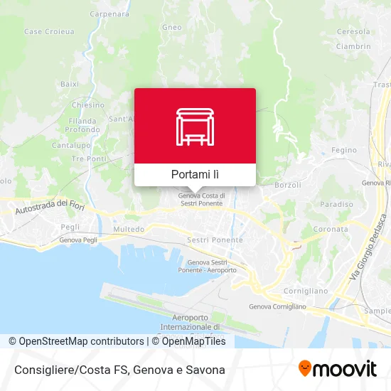 Mappa Consigliere/Costa FS