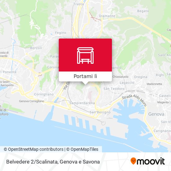 Mappa Belvedere 2/Scalinata